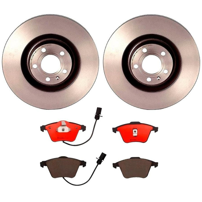 Brembo Brembo Disc Brake Pad and Rotor Kits KT00629 Autofit