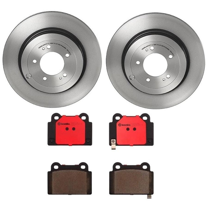 Brembo Brembo Disc Brake Pad and Rotor Kits KT00632 Autofit