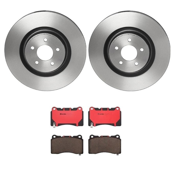 Brembo Brembo Disc Brake Pad and Rotor Kits KT00633 Autofit