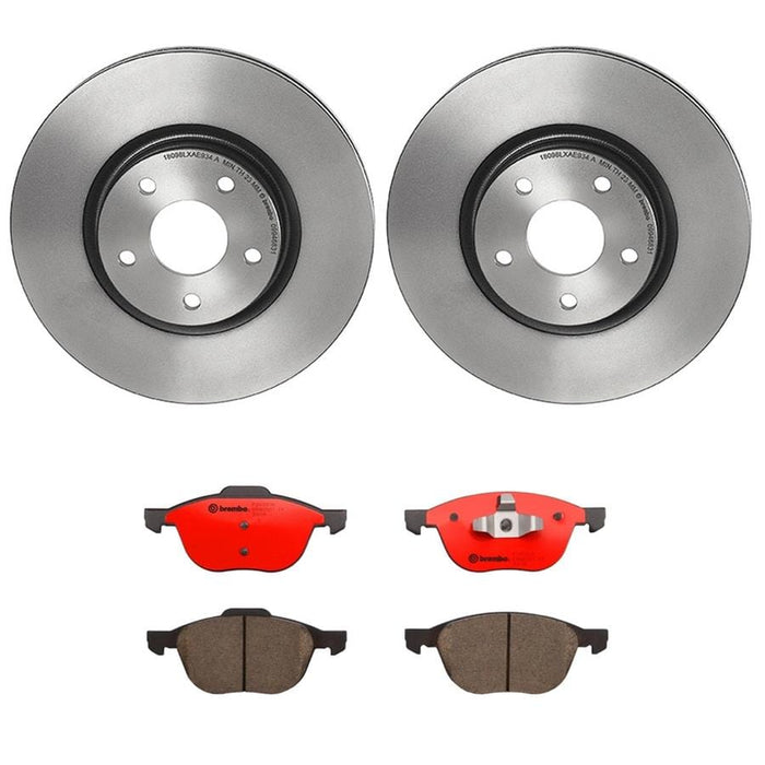 Brembo Brembo Disc Brake Pad and Rotor Kits KT00634 Autofit