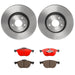 Brembo Brembo Disc Brake Pad and Rotor Kits KT00634 Autofit