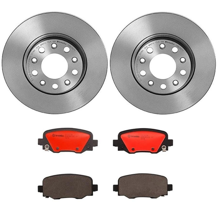 Brembo Brembo Disc Brake Pad and Rotor Kits KT00638 Autofit