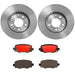Brembo Brembo Disc Brake Pad and Rotor Kits KT00638 Autofit