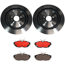Brembo Brembo Disc Brake Pad and Rotor Kits KT00639 Autofit