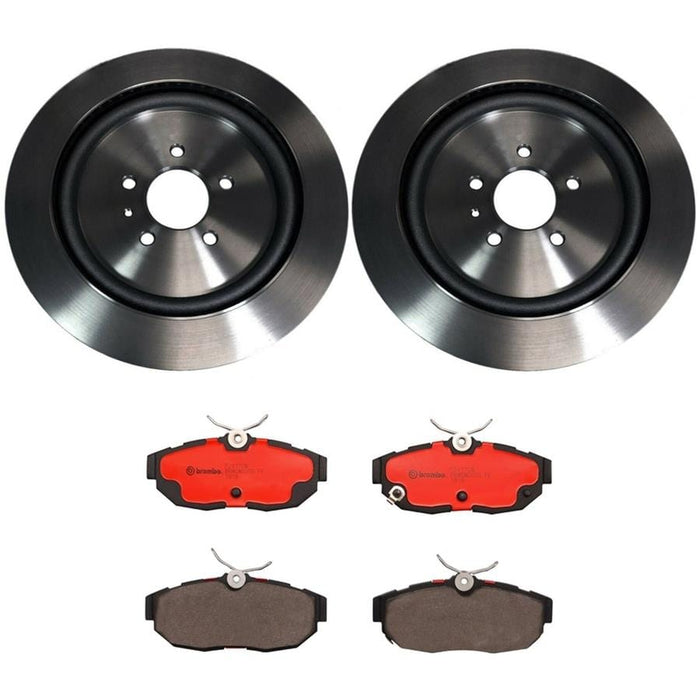 Brembo Brembo Disc Brake Pad and Rotor Kits KT00639 Autofit
