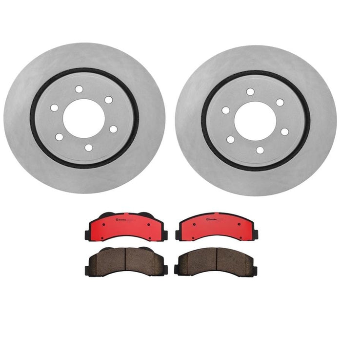 Brembo Brembo Disc Brake Pad and Rotor Kits KT00646 Autofit