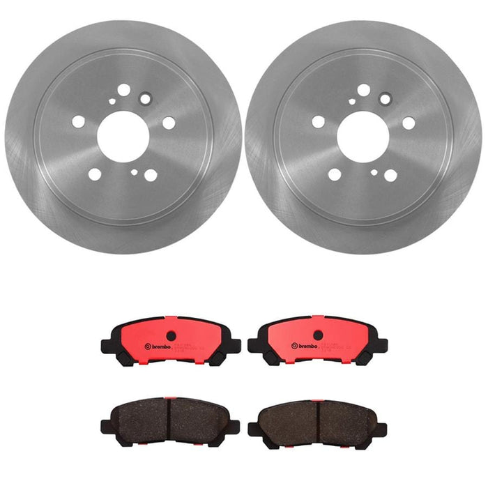 Brembo Brembo Disc Brake Pad and Rotor Kits KT00650 Autofit