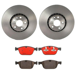 Brembo Brembo Disc Brake Pad and Rotor Kits KT00655 Autofit