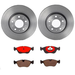 Brembo Brembo Disc Brake Pad and Rotor Kits KT00658 Autofit