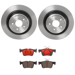 Brembo Brembo Disc Brake Pad and Rotor Kits KT00663 Autofit