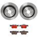 Brembo Brembo Disc Brake Pad and Rotor Kits KT00663 Autofit