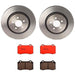 Brembo Brembo Disc Brake Pad and Rotor Kits KT00664 Autofit