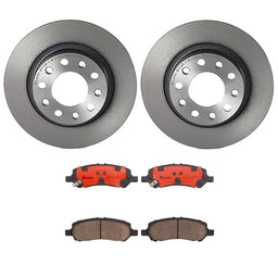 Brembo Brembo Disc Brake Pad and Rotor Kits KT00669 Autofit