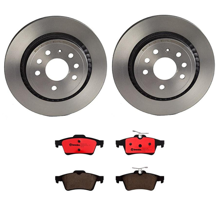 Brembo Brembo Disc Brake Pad and Rotor Kits KT00671 Autofit