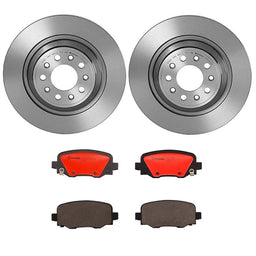 Brembo Brembo Disc Brake Pad and Rotor Kits KT00672 Autofit