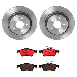 Brembo Brembo Disc Brake Pad and Rotor Kits KT00675 Autofit