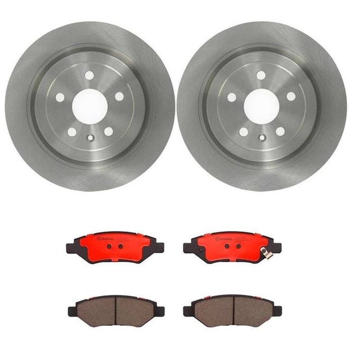 Brembo Brembo Disc Brake Pad and Rotor Kits KT00680 Autofit