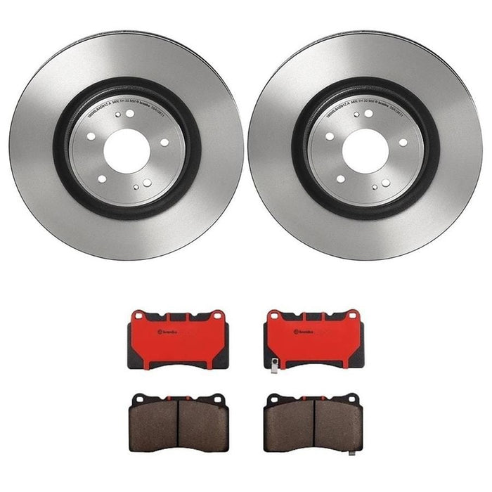 Brembo Brembo Disc Brake Pad and Rotor Kits KT00683 Autofit