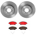 Brembo Brembo Disc Brake Pad and Rotor Kits KT00692 Autofit