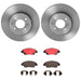 Brembo Brembo Disc Brake Pad and Rotor Kits KT00693 Autofit