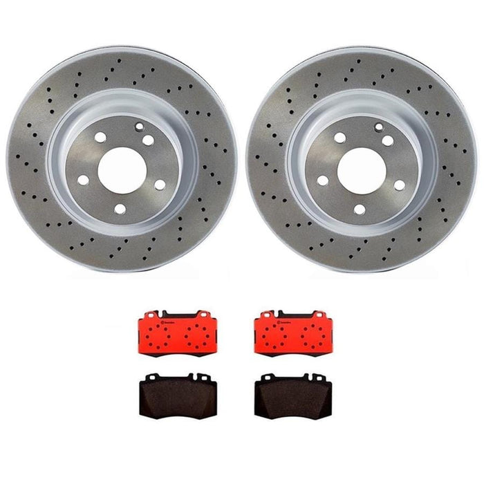Brembo Brembo Disc Brake Pad and Rotor Kits KT00705 Autofit