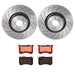 Brembo Brembo Disc Brake Pad and Rotor Kits KT00706 Autofit