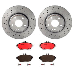 Brembo Brembo Disc Brake Pad and Rotor Kits KT00713 Autofit
