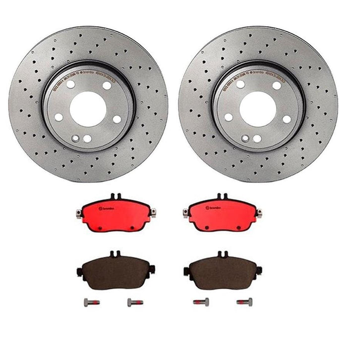 Brembo Brembo Disc Brake Pad and Rotor Kits KT00713 Autofit