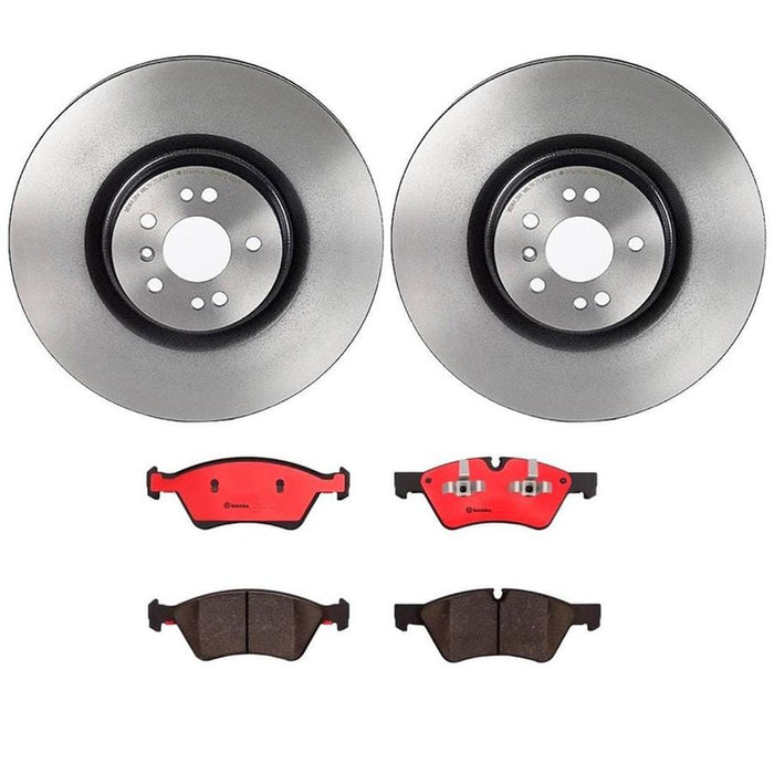 Brembo Brembo Disc Brake Pad and Rotor Kits KT00714 Autofit