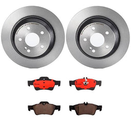 Brembo Brembo Disc Brake Pad and Rotor Kits KT00718 Autofit