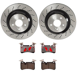 Brembo Brembo Disc Brake Pad and Rotor Kits KT00719 Autofit