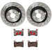 Brembo Brembo Disc Brake Pad and Rotor Kits KT00719 Autofit