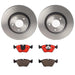 Brembo Brembo Disc Brake Pad and Rotor Kits KT00720 Autofit