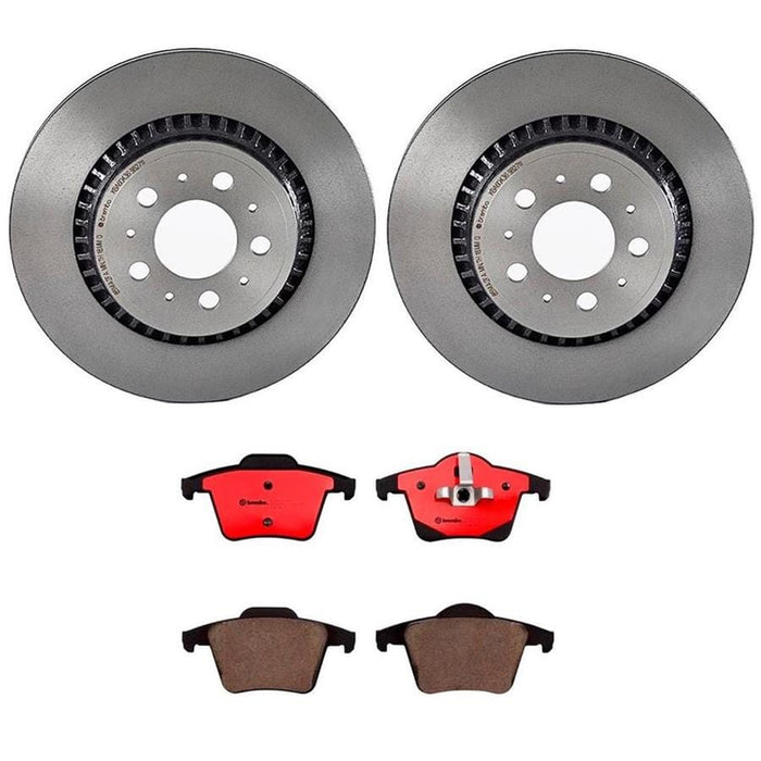 Brembo Brembo Disc Brake Pad and Rotor Kits KT00722 Autofit