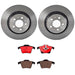 Brembo Brembo Disc Brake Pad and Rotor Kits KT00722 Autofit