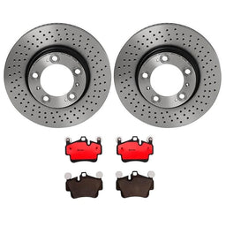 Brembo Brembo Disc Brake Pad and Rotor Kits KT00734 Autofit