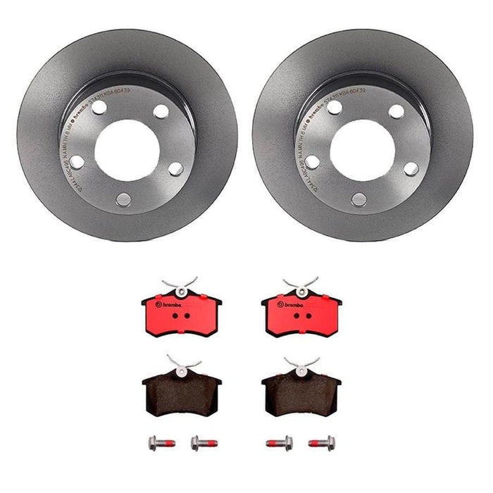 Brembo Brembo Disc Brake Pad and Rotor Kits KT00735 Autofit