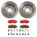 Brembo Brembo Disc Brake Pad and Rotor Kits KT00737 Autofit