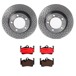 Brembo Brembo Disc Brake Pad and Rotor Kits KT00741 Autofit