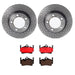 Brembo Brembo Disc Brake Pad and Rotor Kits KT00741 Autofit
