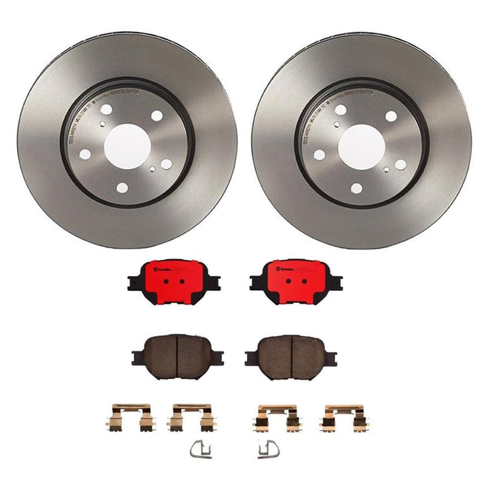 Brembo Brembo Disc Brake Pad and Rotor Kits KT00746 Autofit