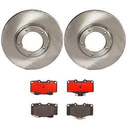 Brembo Brembo Disc Brake Pad and Rotor Kits KT00750 Autofit