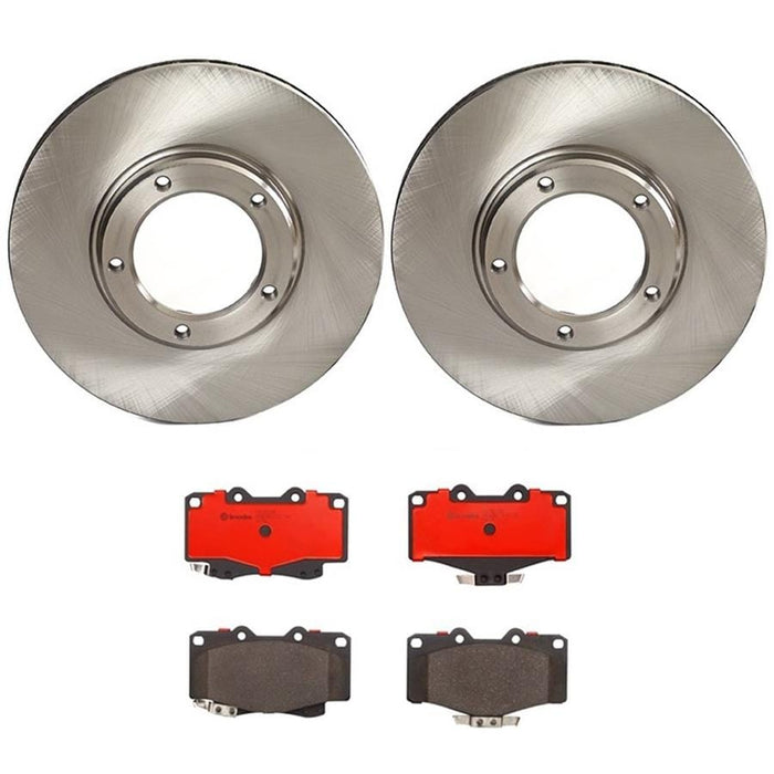 Brembo Brembo Disc Brake Pad and Rotor Kits KT00750 Autofit