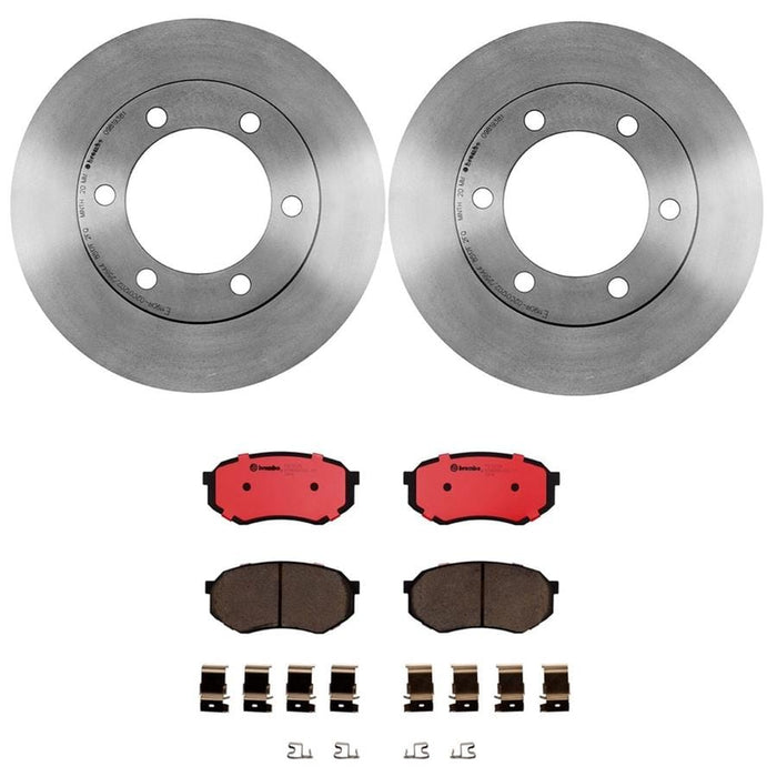 Brembo Brembo Disc Brake Pad and Rotor Kits KT00753 Autofit