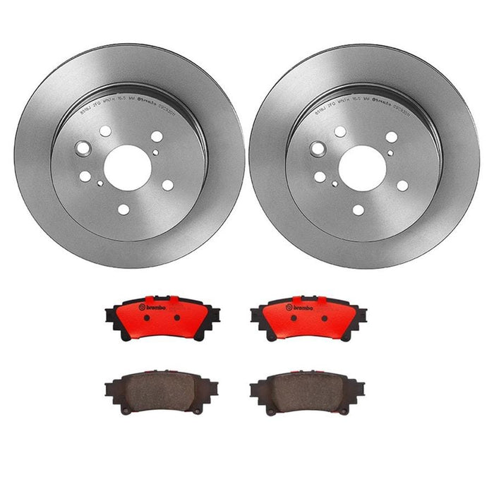 Brembo Brembo Disc Brake Pad and Rotor Kits KT00756 Autofit