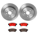 Brembo Brembo Disc Brake Pad and Rotor Kits KT00756 Autofit
