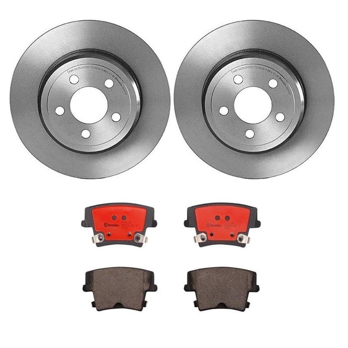 Brembo Brembo Disc Brake Pad and Rotor Kits KT00762 Autofit