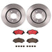 Brembo Brembo Disc Brake Pad and Rotor Kits KT00776 Autofit