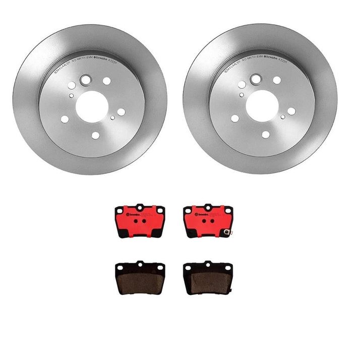 Brembo Brembo Disc Brake Pad and Rotor Kits KT00778 Autofit