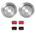 Brembo Brembo Disc Brake Pad and Rotor Kits KT00778 Autofit